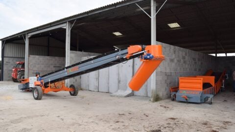 Sauterelle céréales – convoyeur agricole sautec