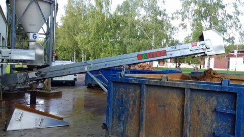 manutention des boues – sauterelle sautec