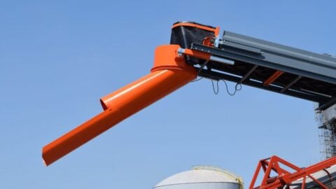 Goulotte orientable motorisée – sautec
