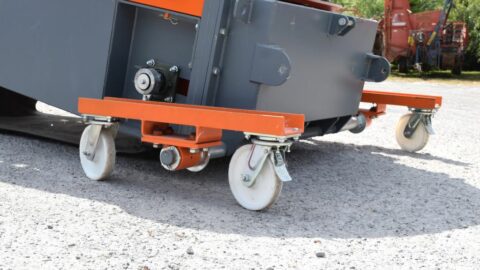 roues arriere pivotantes – convoyeur sautec