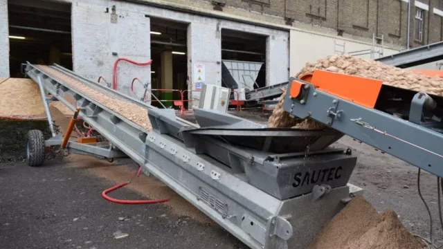 Bande transporteuse chantier